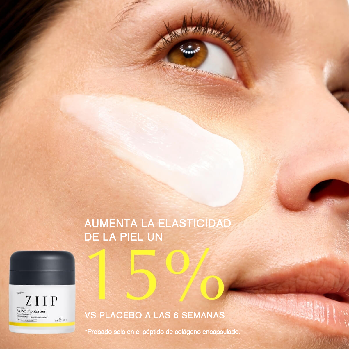 ZIIP Bounce Crema + Péptidos de Colágeno