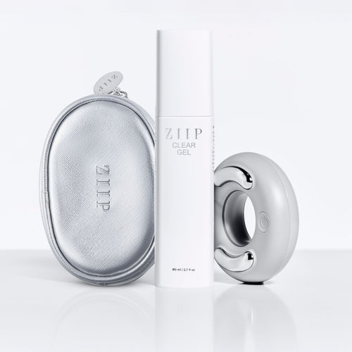 ZIIP DOT Gris & Clear Gel