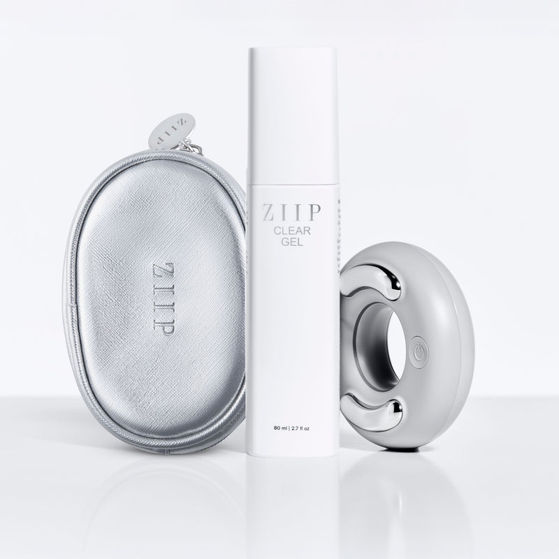 ZIIP DOT Gris & Clear Gel