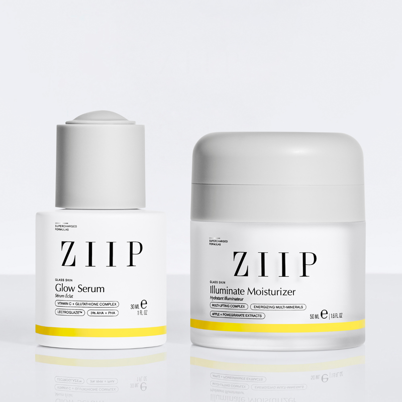 ZIIP Dúo de cuidado facial Glass Skin